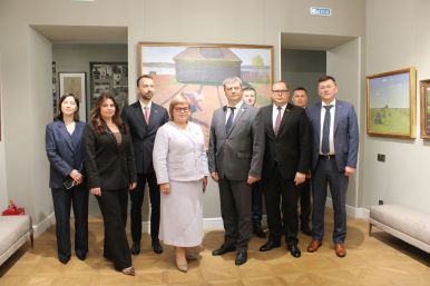 БЕЛОРУССКИЕ ГОСТИ В МУЗЕЕ
