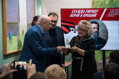 ВЫСТАВКА "СЛУЖИЛ ГОРОДУ ВЕРОЙ И ПРАВДОЙ"